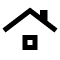 material symbols roofing outline